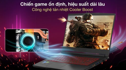 Laptop MSI Gaming GF63 Thin 12UCX i5 12450H/16GB/512GB/4GB RTX2050/144Hz/Win11 (873VN) - Hình ảnh 11