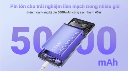 Realme C65 6GB 128GB - Đen Ngân Hà - Hàng chính hãng - Hình ảnh 4