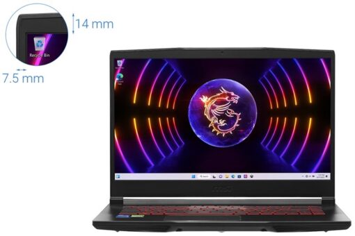 MSI Gaming GF63 Thin 12UCX i5 12450H/16GB/512GB/4GB RTX2050/144Hz/Win11 (873VN) - Hình ảnh 3