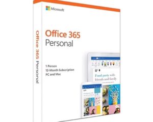 Microsoft Office 365 Personal English APAC EM Subscr 1YR Medialess