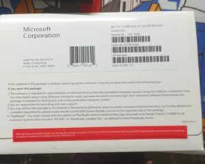 Đĩa Cài Đặt Win Pro 11 64bit Eng Intl Version 22H2