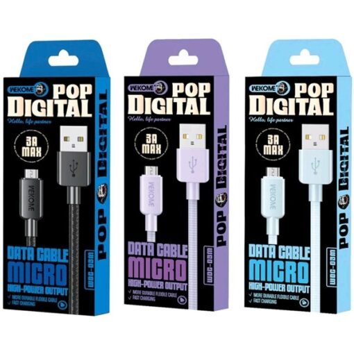Cáp sạc nhanh WDC-03M (USB-A to Micro USB)