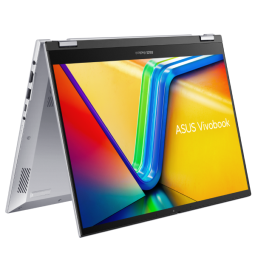 ASUS VIVOBOOK S FLIP TN3402YA-LZ192W (AMD RYZEN R5-7530U | 16GB | 512GB | AMD RADEON | 14 INCH WUXGA | CẢM ỨNG | WIN 11 | BẠC) - Hình ảnh 2