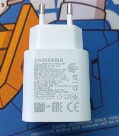 Củ sạc Samsung EP-TA800 25W chân tròn