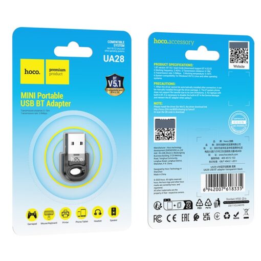 Usb Bluetooth V5.1 Hoco UA28
